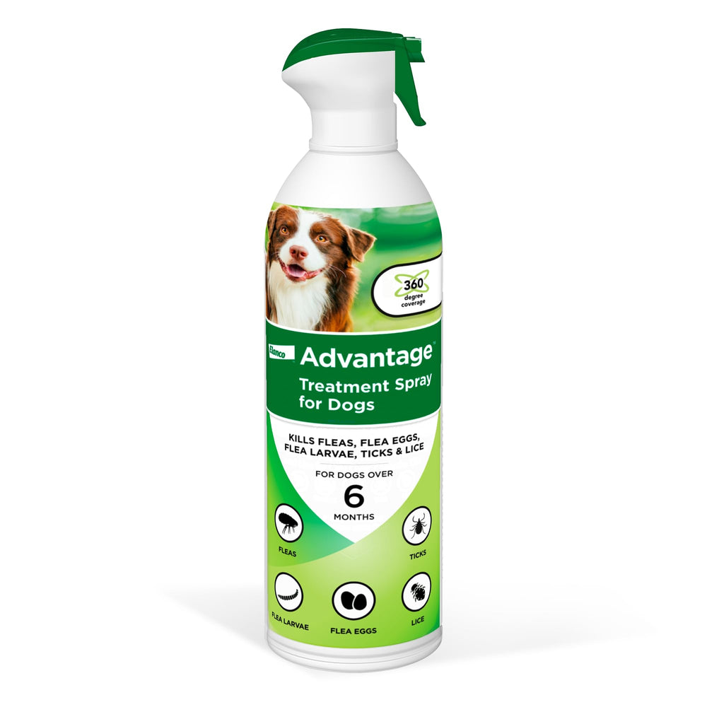 Advantage para perros - botella con atomizador listo para aplicación suave