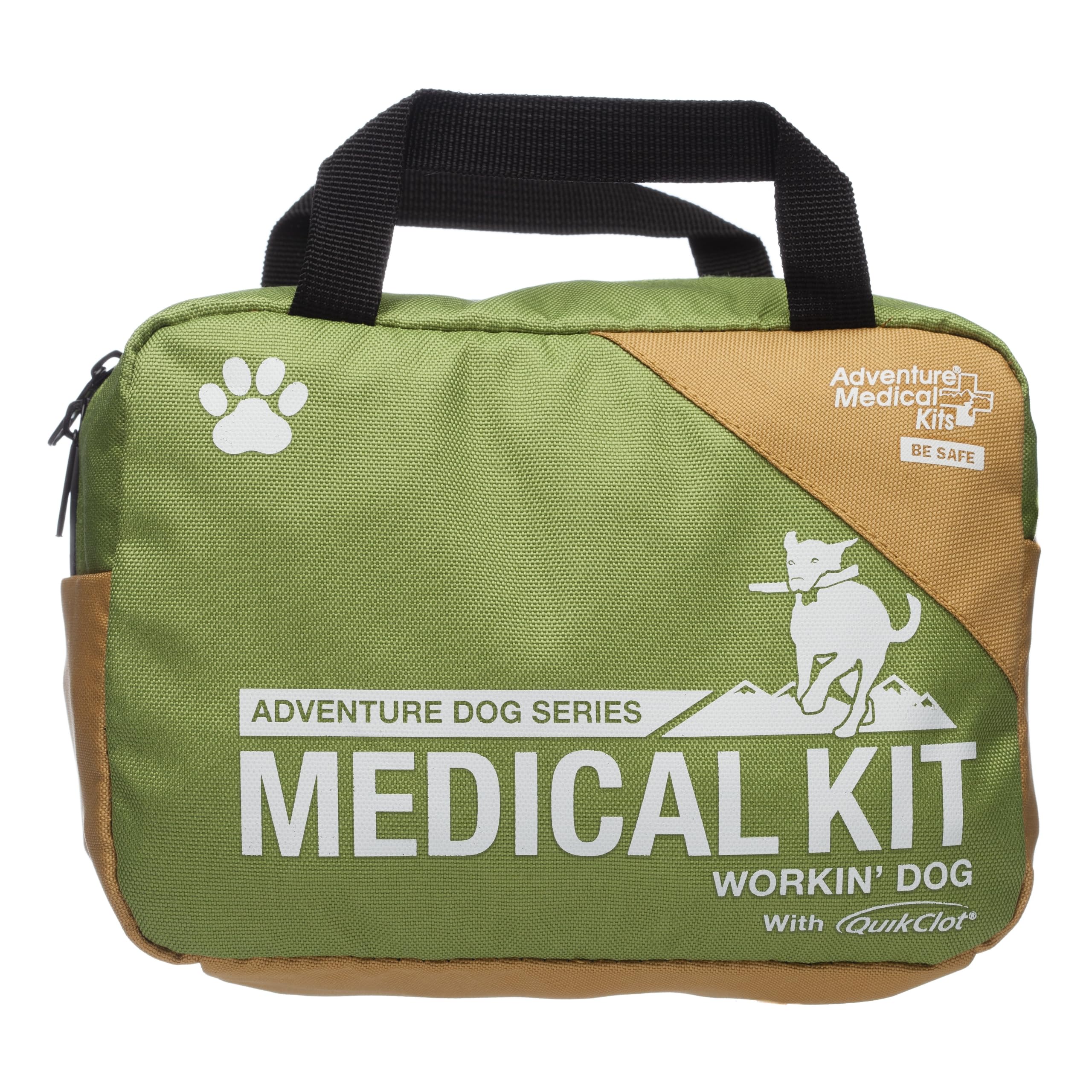 Workin' Dog Kit de Adventure Medical Kits, bolsa compacta para emergencias caninas en ruta.