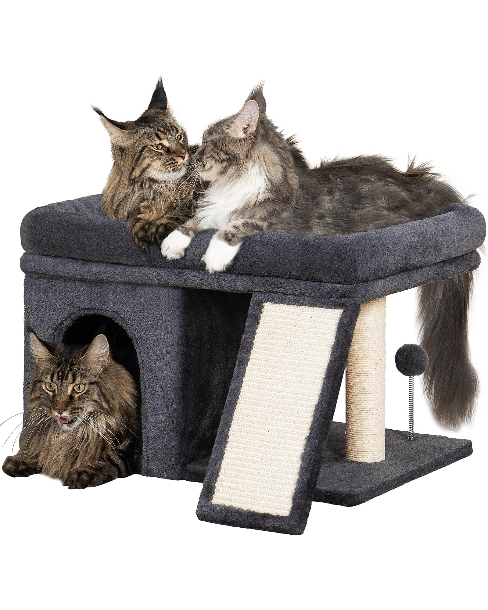 Árbol para Gato XL de Aechonow: refugio seguro para mascotas mayores