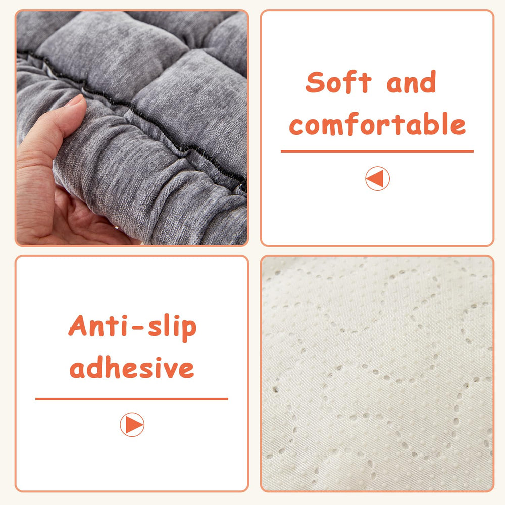 AEEISHOMEREFORM cobertor-perro-plaid-gris: protege superficies y añade confort durante desplazamientos.