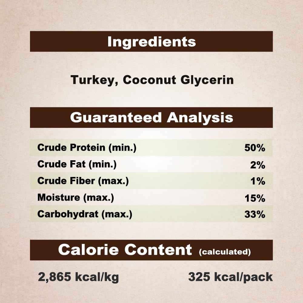 A Freschi pavo natural, fórmula libre de cereales, digestión suave.