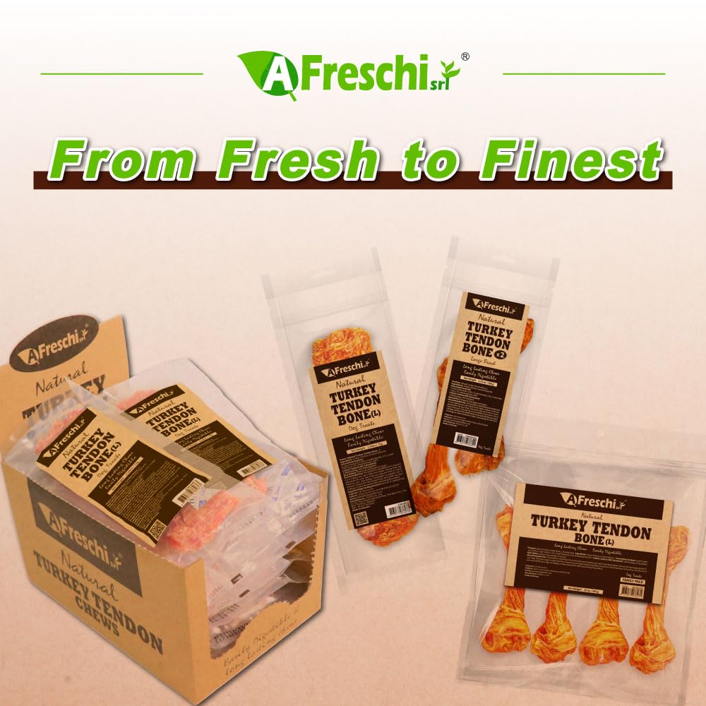 A Freschi srl tendones de pavo para perros, opción para razas grandes