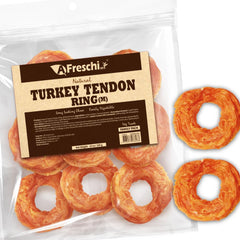 A Freschi srl tendones de pavo para perros; masticación prolongada y sabrosa