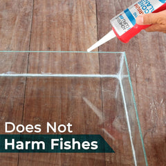 ag adhesive guru adhesión fuerte para peceras, mantiene decoraciones en su lugar.