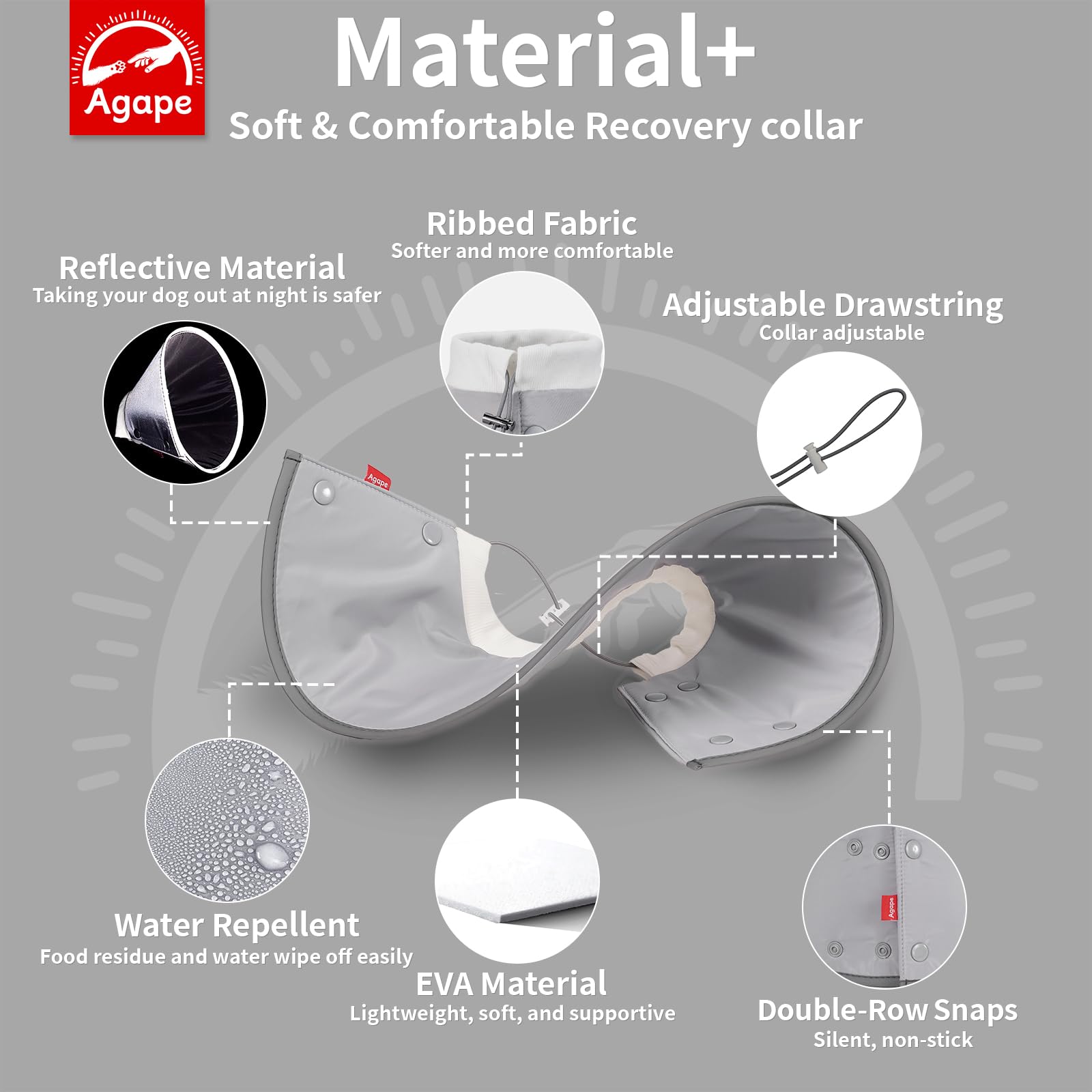 Material repelente al agua Agape facilita limpieza y higiene