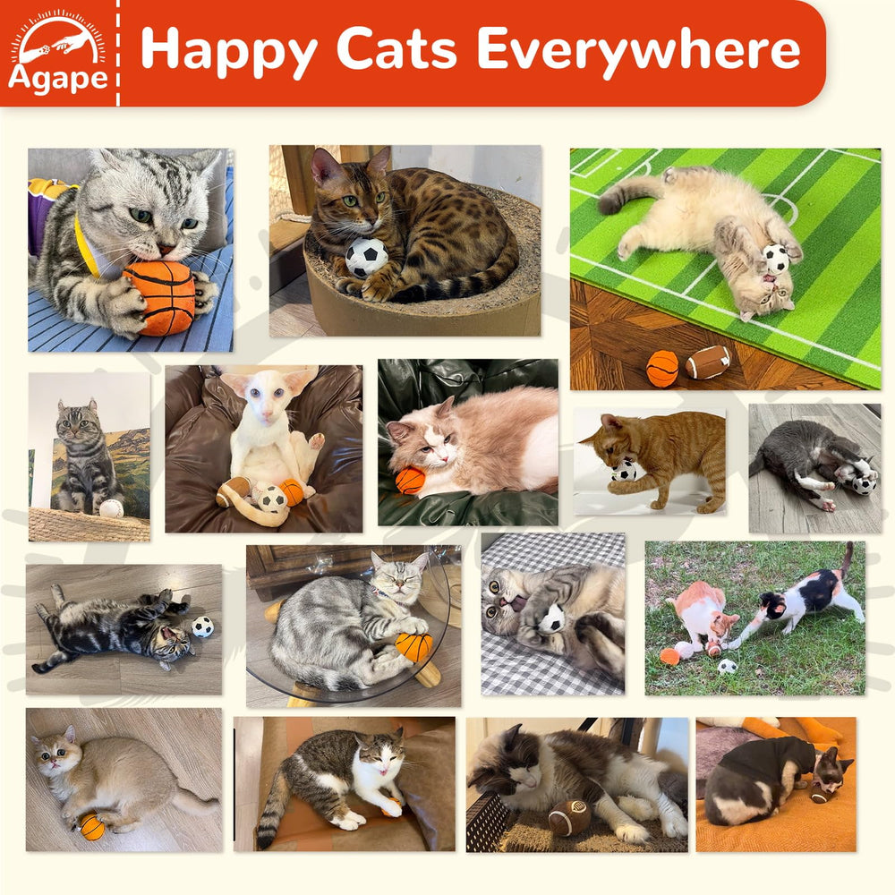 Regalo ideal para amantes de gatos: Agape 4 piezas enriquecen la tarde.