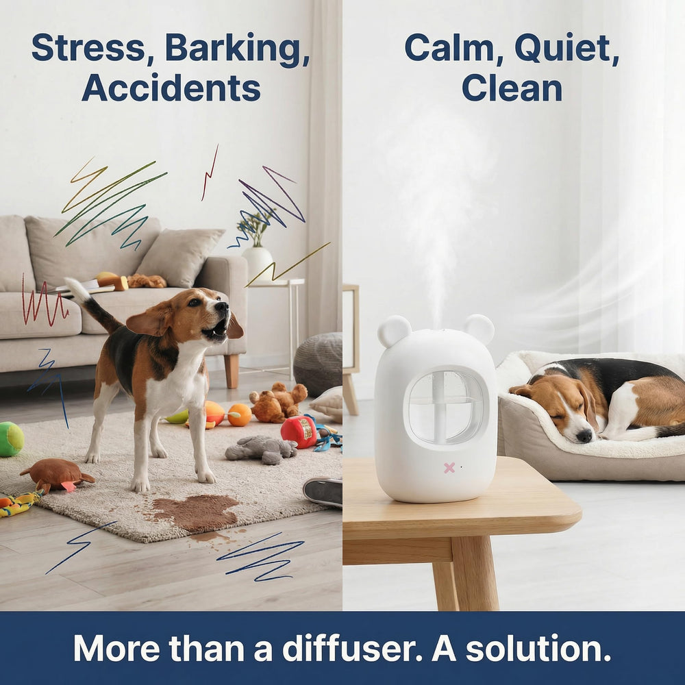 Kit Pet Peace de Agpaws con feromonas para crear un ambiente tranquilo.