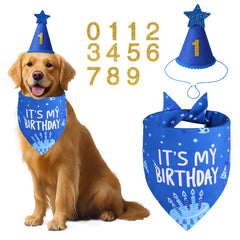 Agroon bandana de cumpleaños 18x25, colores vivos para celebraciones.