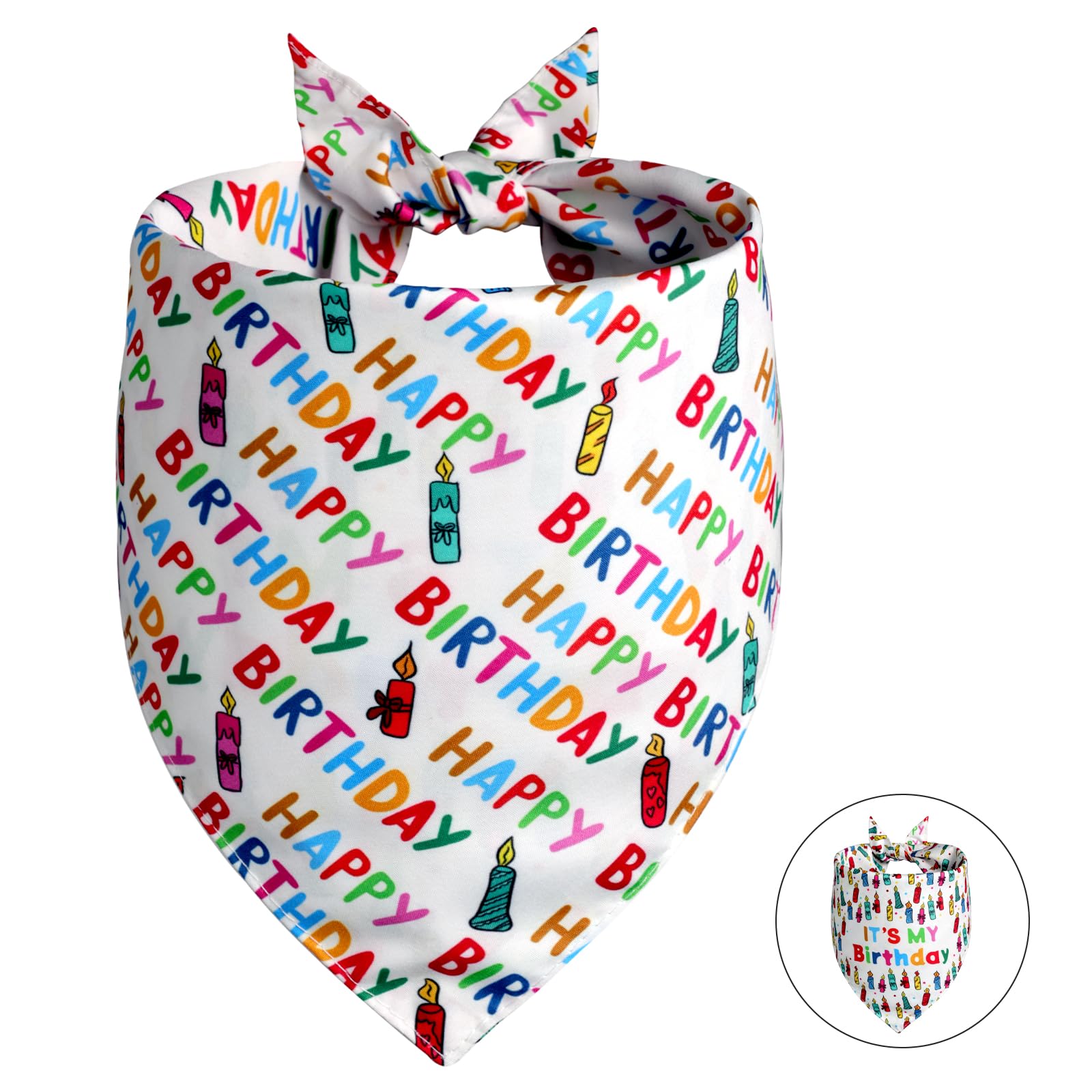 Bandana Agroon reversible para perros, dos diseños brillantes para distintos estilos.