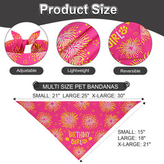 Bandana festiva Agroon para perros, resistente y lavable.