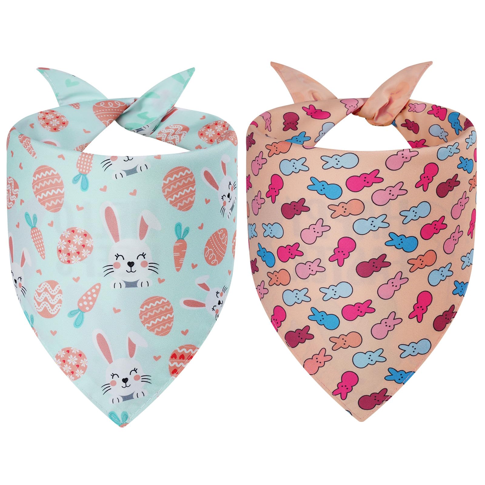 Bandana Agroon para mascota, diseño Pascua con animales, ideal para celebrar la primavera.