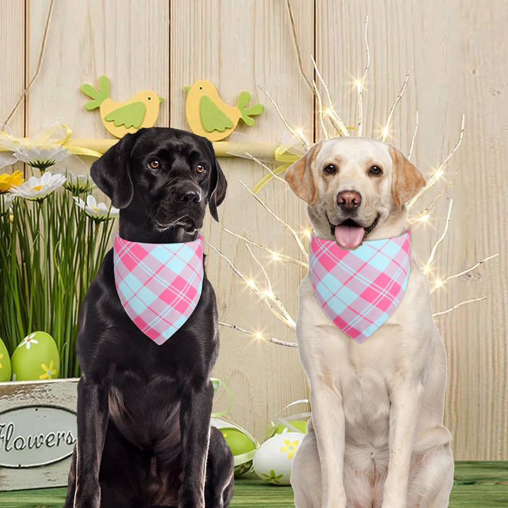 Agroon bandana extragrande para mascota, diseño reversible para looks variados.