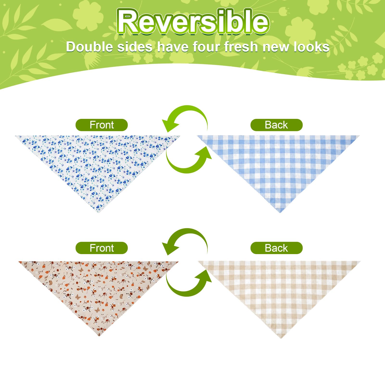 Agroon bandana lavable, colores vivos que perduran tras lavados.