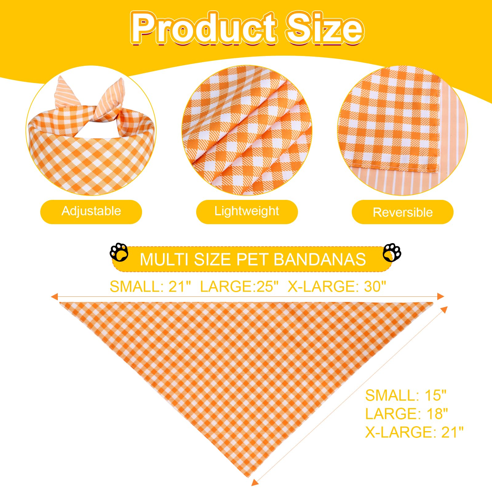 Bandana Agroon para perro, tallas S, M y XL para cuellos de distintos tamaños.