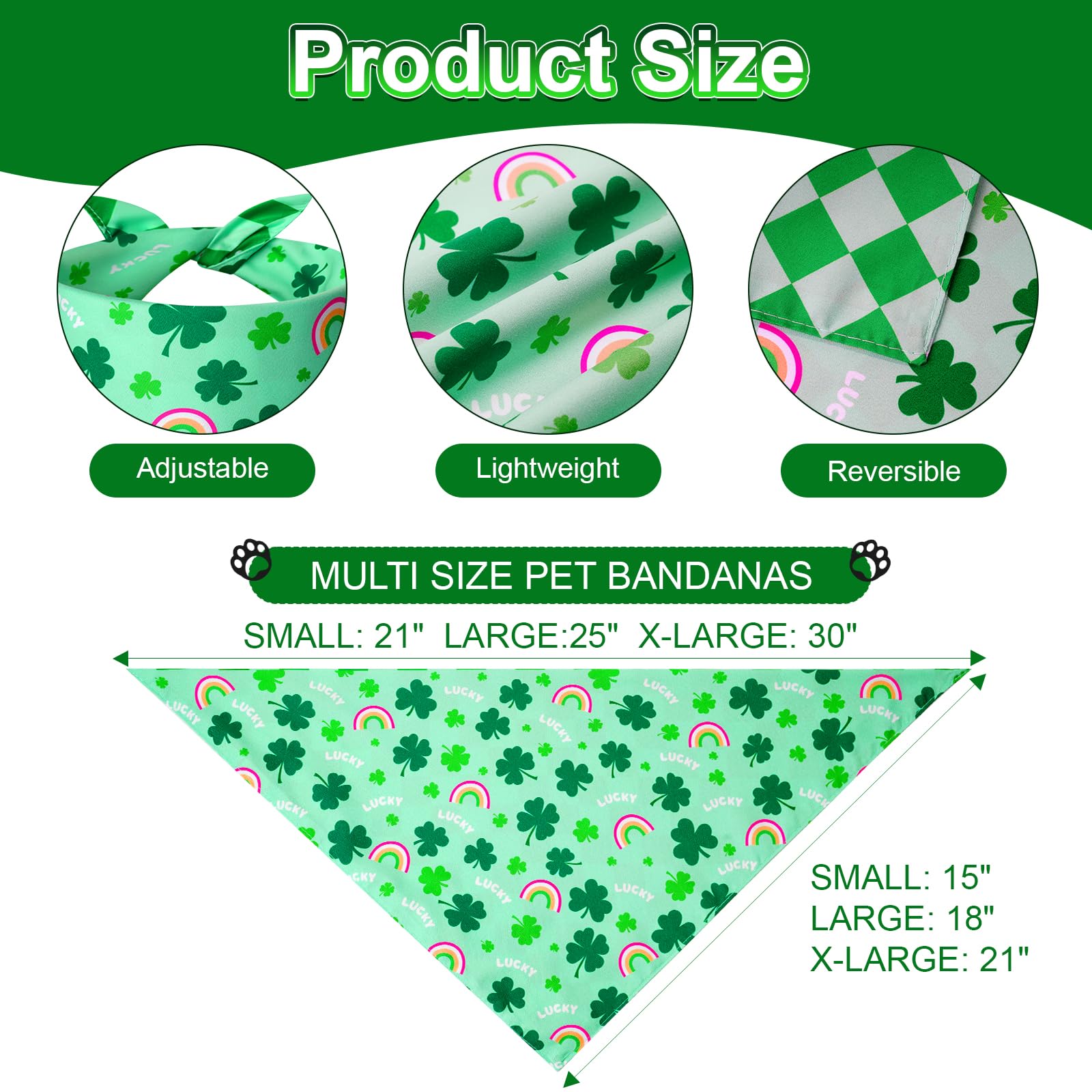 Tallas variadas para cuello pequeño a grande, ajuste seguro.