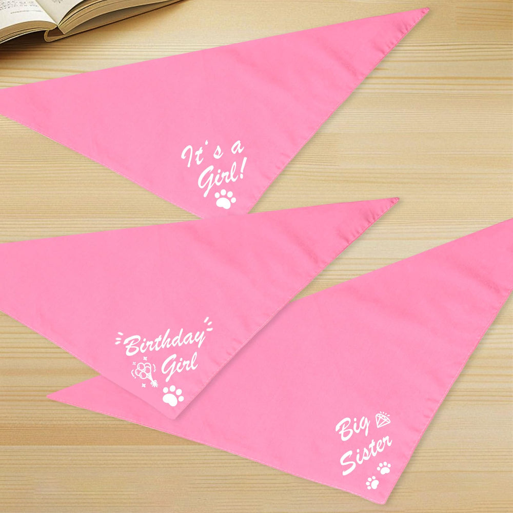 Bandana Agroon rosa XL, algodón texturizado, ideal para personalización.
