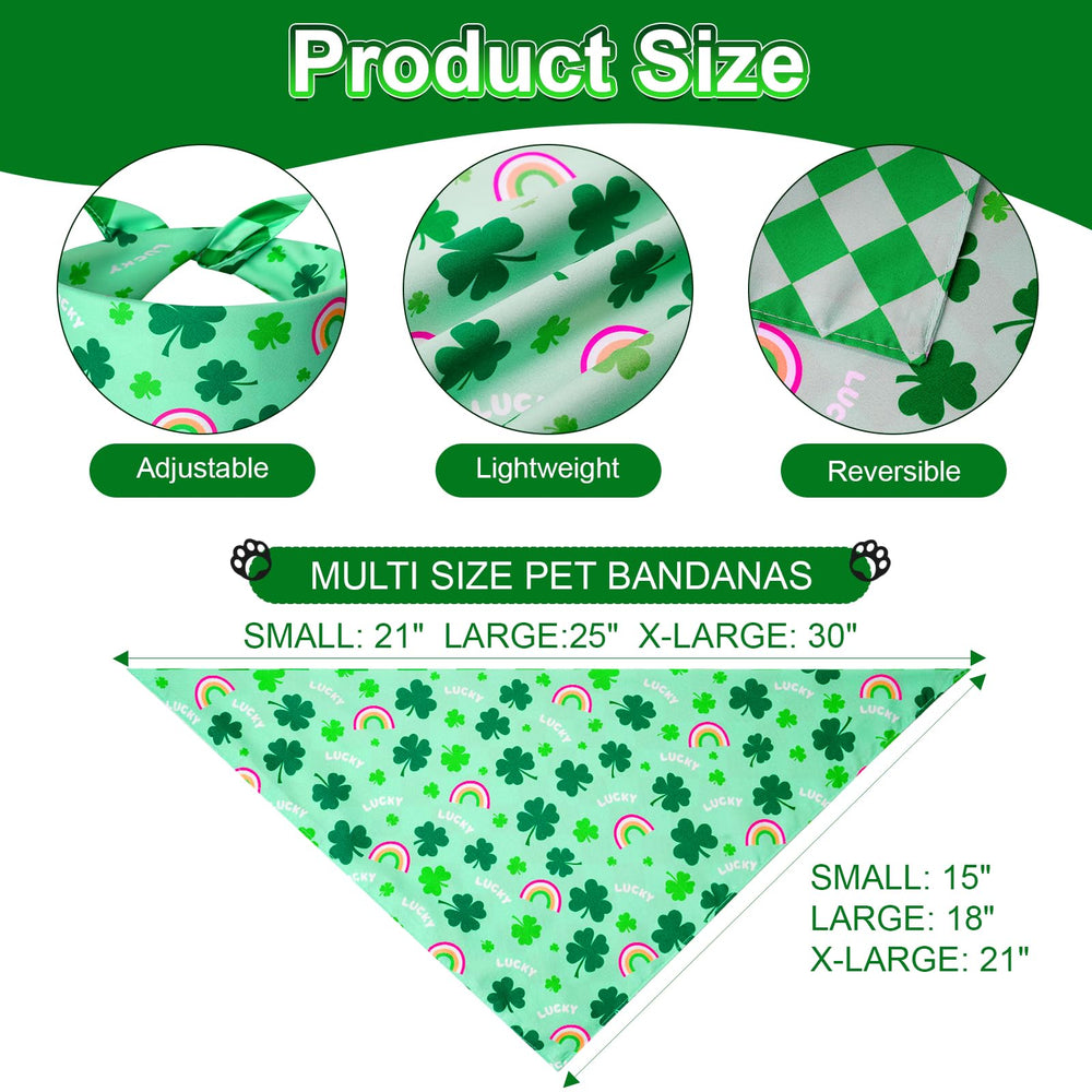 Bandanas Agroon en tallas ajustables para cachorros y perros.