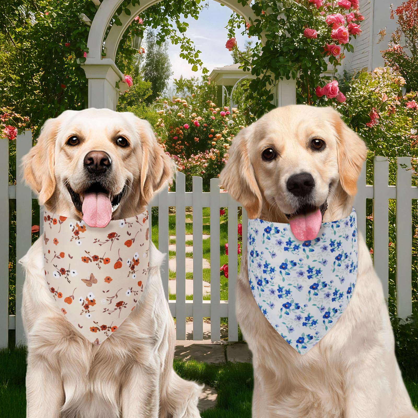 Agroon pañuelo para perro 18x25, talla grande, facil de vestir