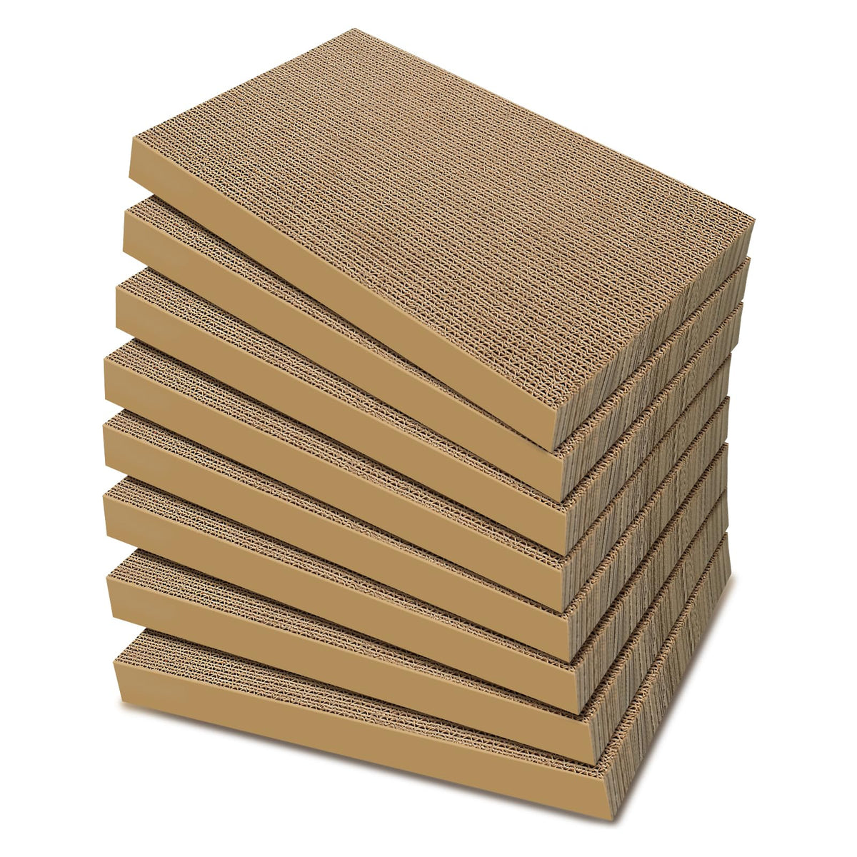 Rascador AGYM de gato en cartón rectangular 16x9 para uso diario en interiores