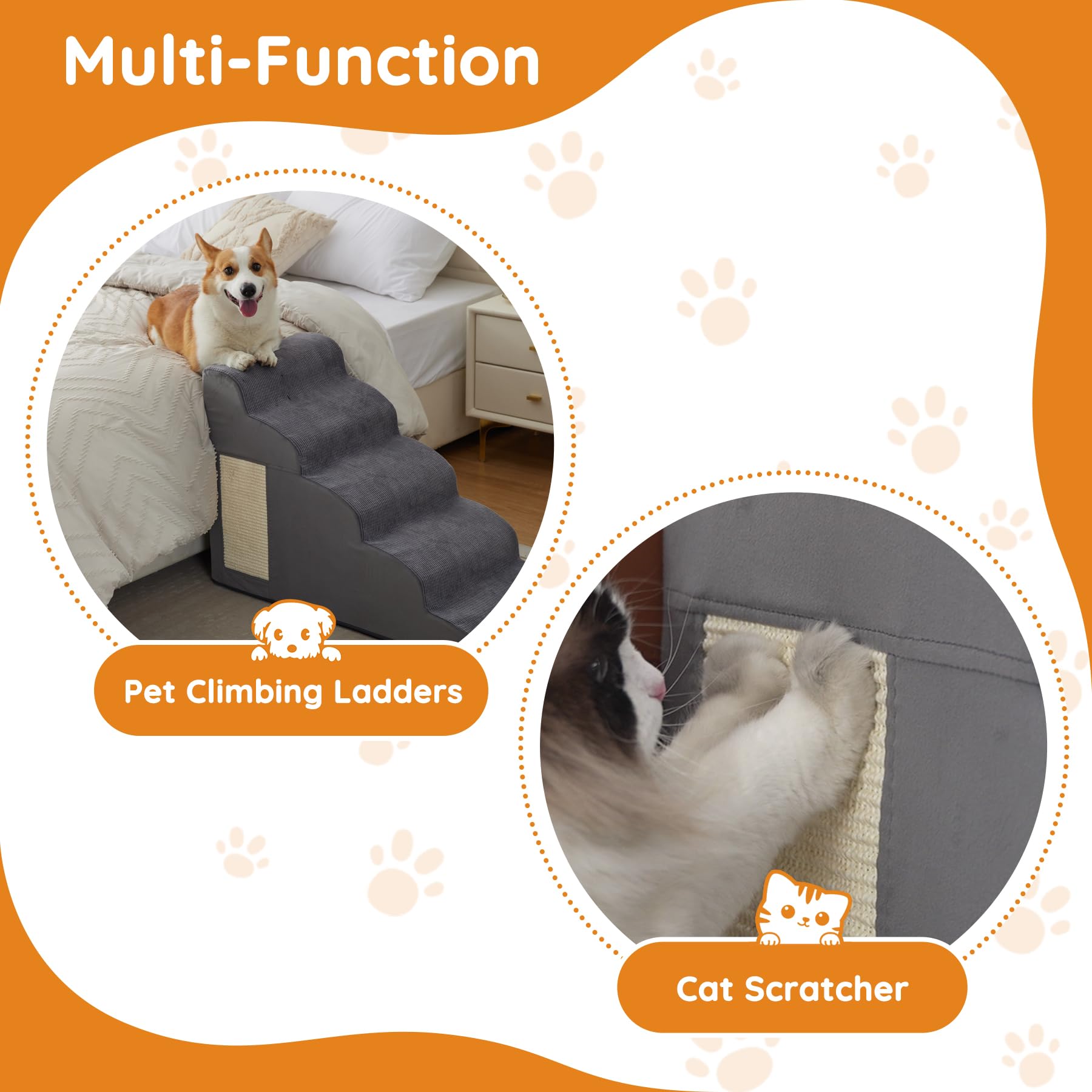 Ahpmeoa funda-desmontable-lavable-perro: limpieza fácil gracias a la funda lavable