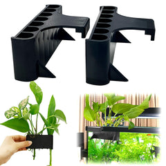 Aidmi portaplanta para acuario, diseño único que facilita raíces saludables