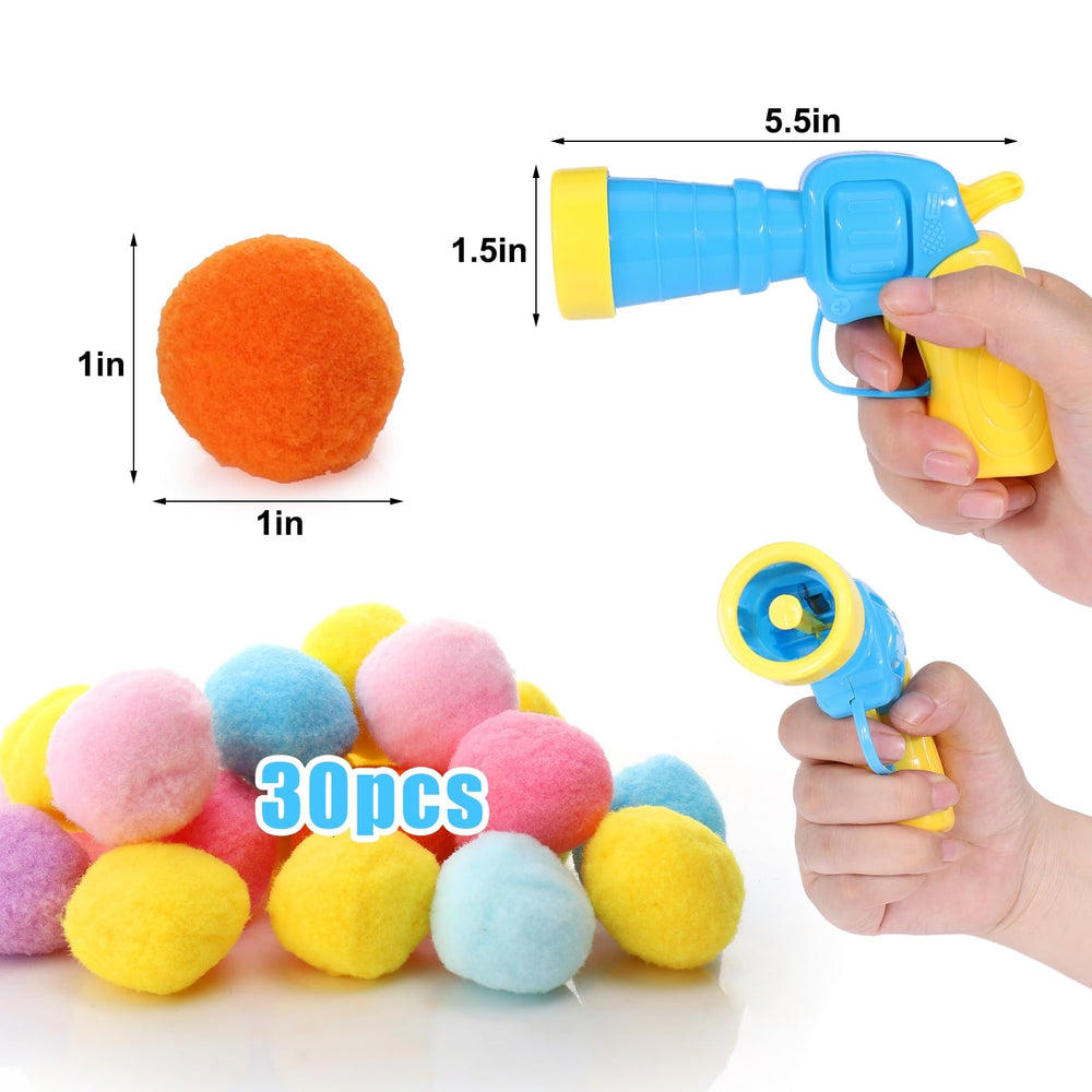 AIERSA bolas de peluche 30 coloridas, promueven juego activo en casa.