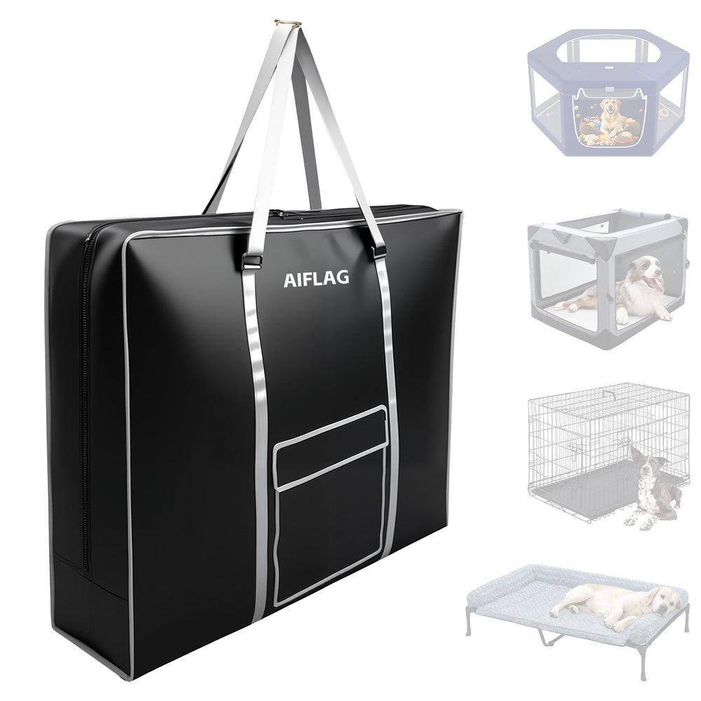Bolsa AIFLAG para jaula de perro, 1680D, resistente e impermeable.