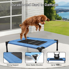 Cama para perros Aimease portátil y plegable para viajar.
