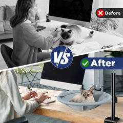 Altura ajustable de AIPERRO para adaptar el espacio de trabajo.