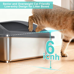 AIPERRO interior espacioso, perfecto para varias razas o gatos grandes.