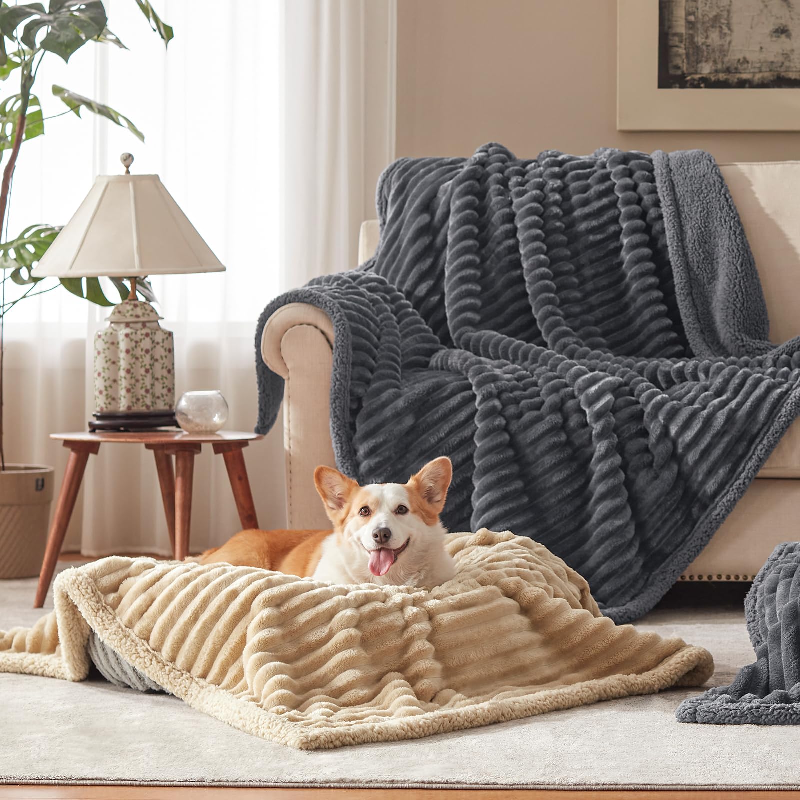 AIPERRO manta: ideal para uso en cama y exterior
