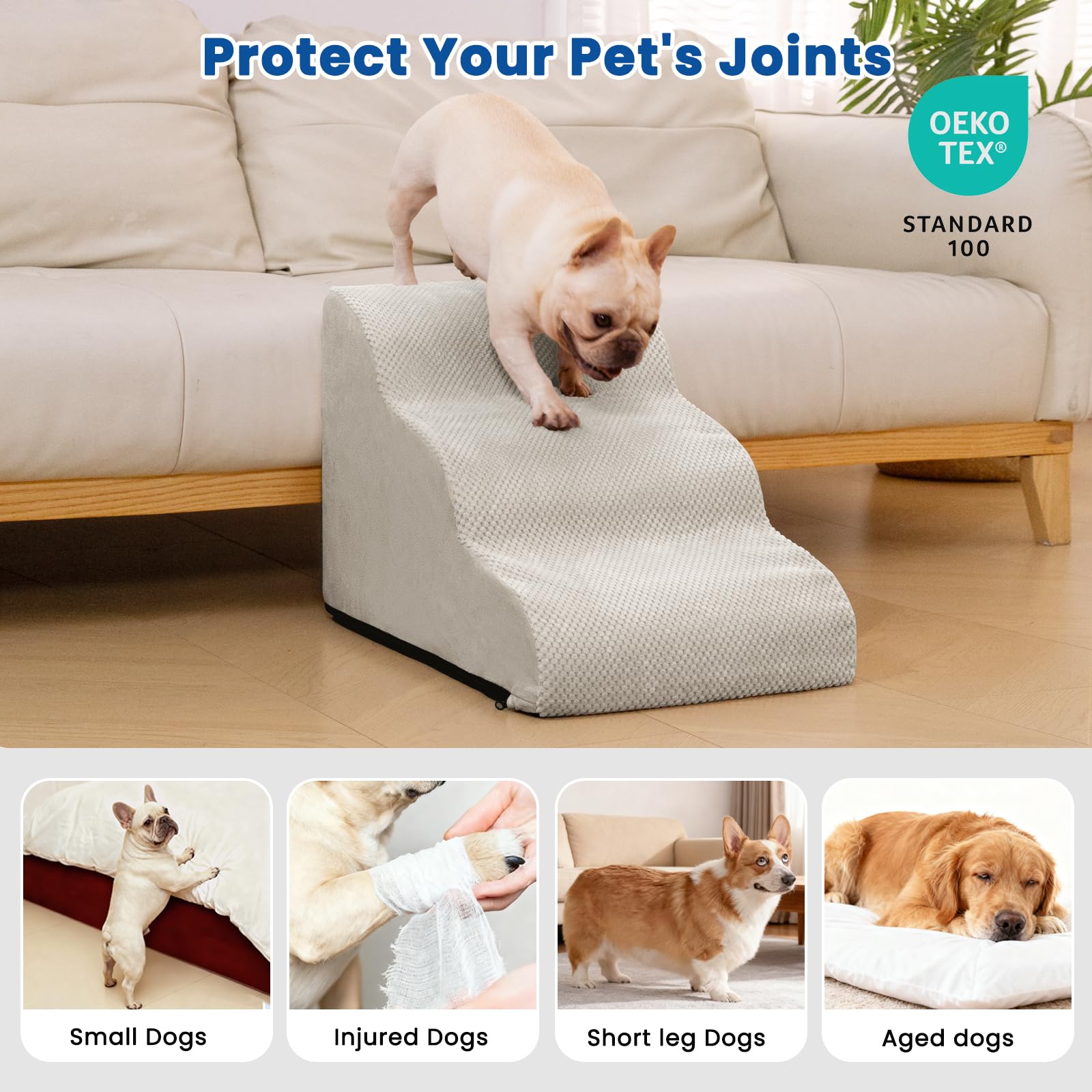 Airpanda funda lavable para escalones, fácil limpieza