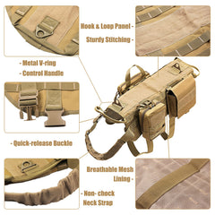 AIWAI bolsas extraíbles, ideal para llevar accesorios y primeros auxilios.
