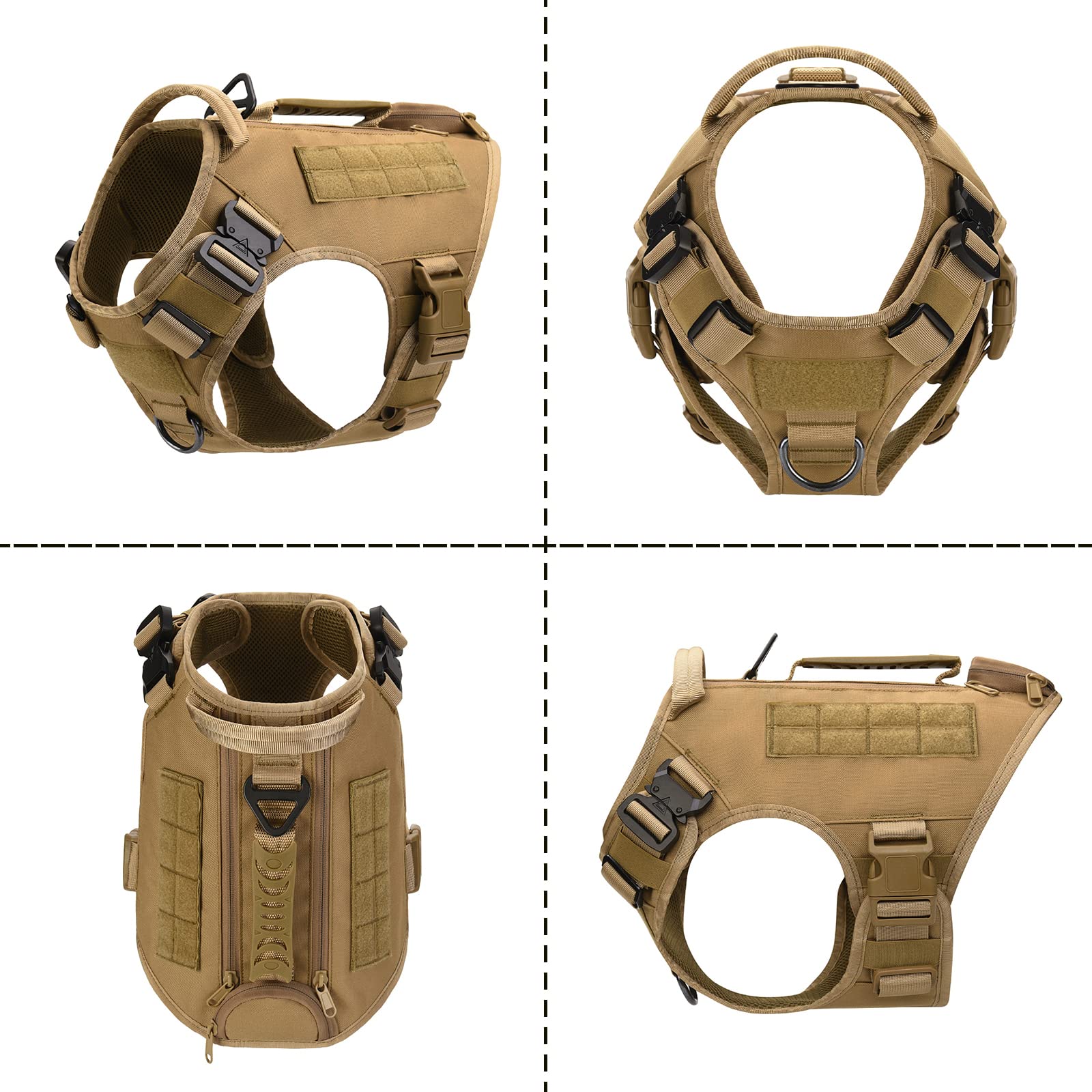 AIWAI manija de control superior para guía suave y segura.