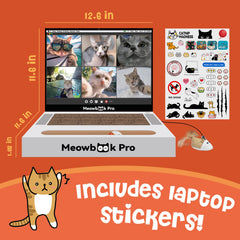 AIWEILUCK portatil-gato-con-raton: experiencia de juego realista para gatitos curiosos.