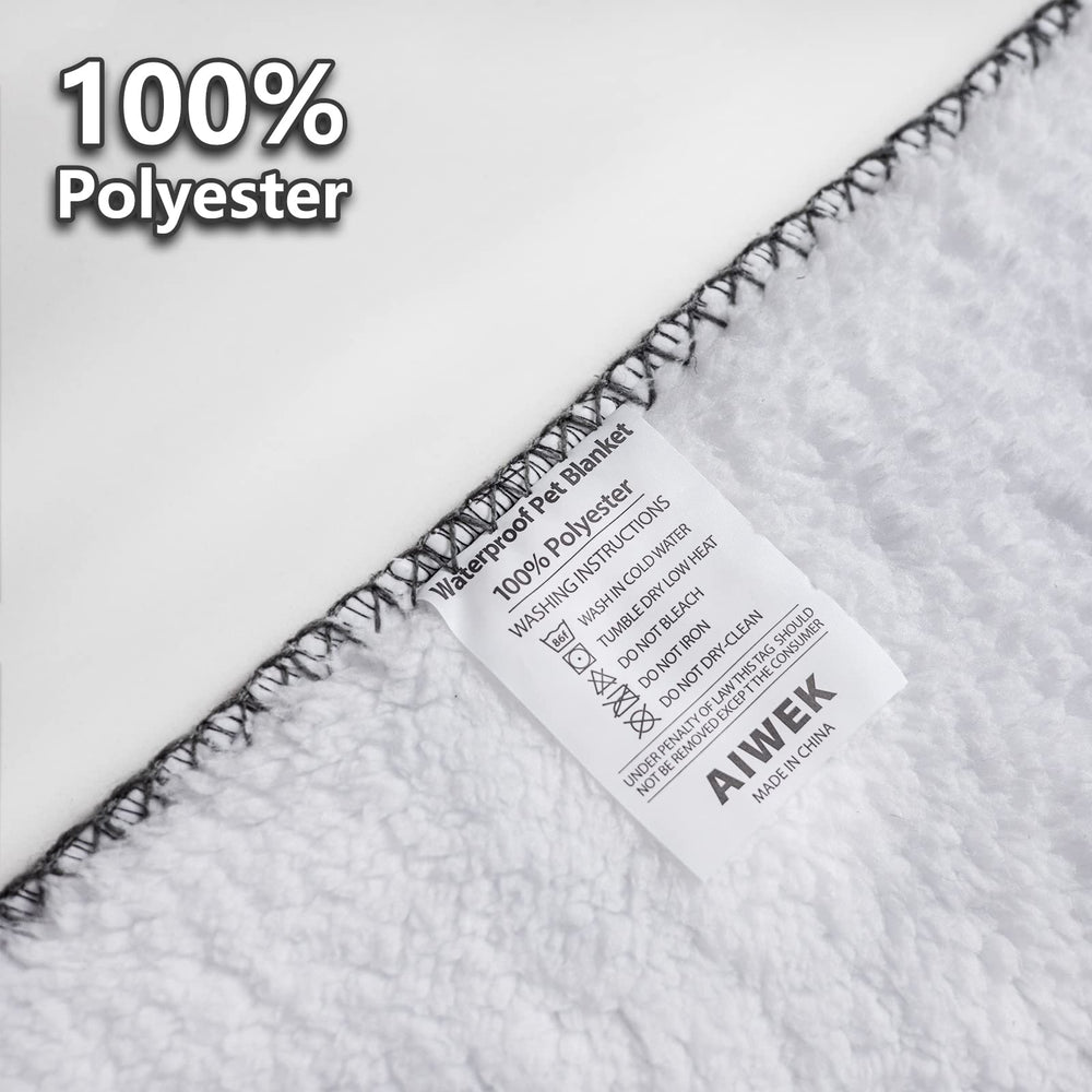 AIWEK manta impermeable lavable a máquina para limpieza rápida