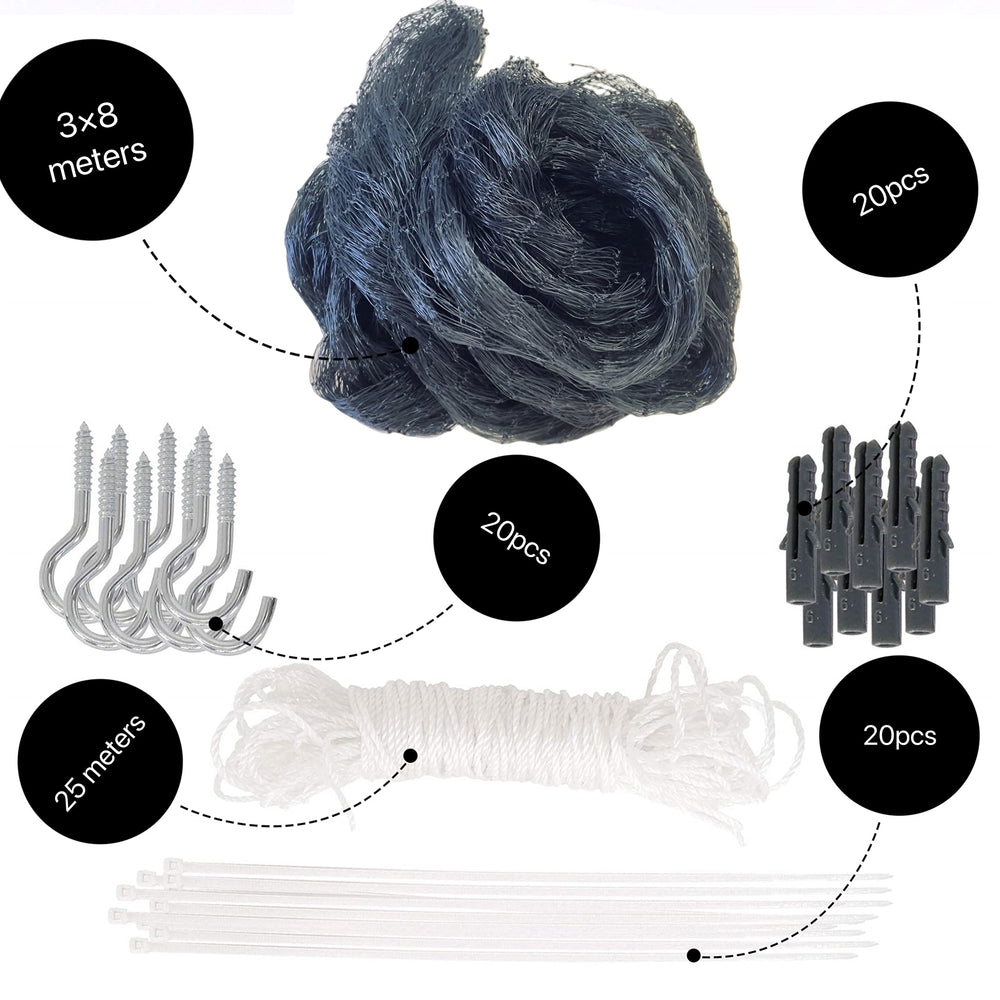 AIYGO malla balcon gato resistente para evitar caidas
