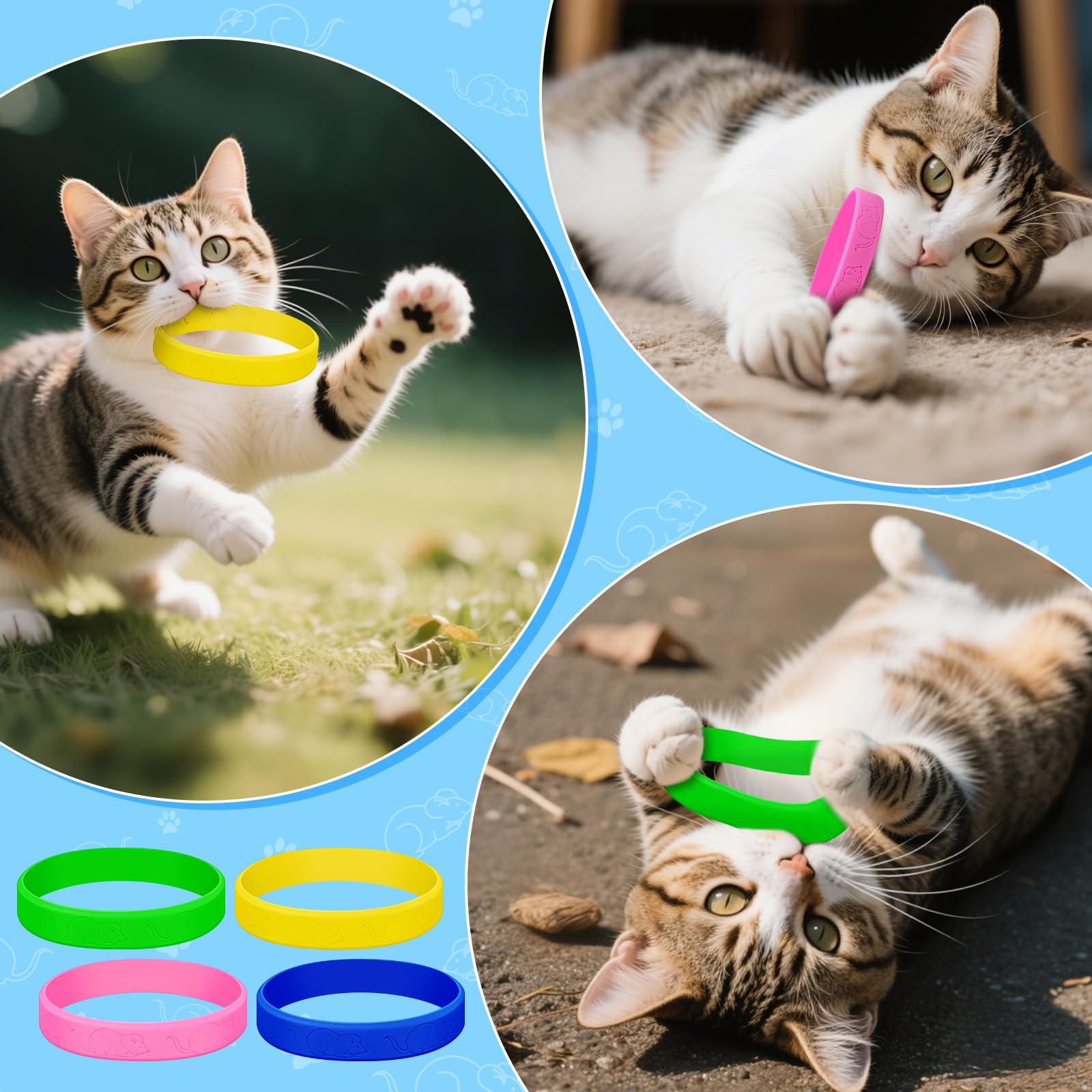 AKAIXI Set para Hogares con Varios Gatos: suficientes juguetes para todos