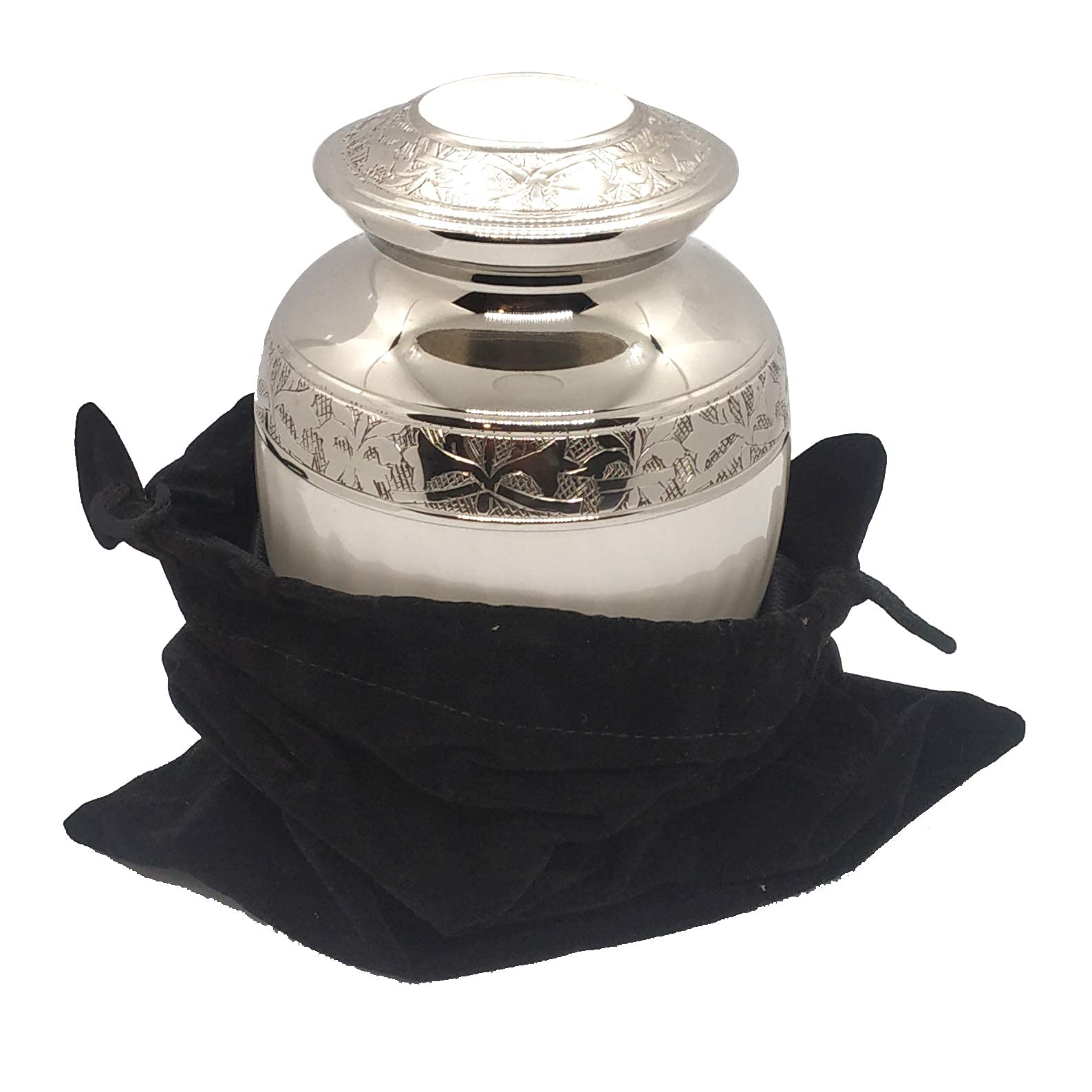 AKANKSHA ARTS capacidad 650ml: conserva cenizas de forma compacta