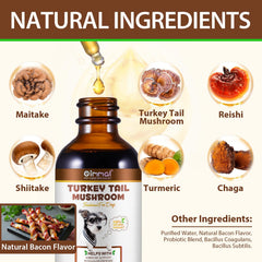 Akareni curcuma y probiótico en gotas para perros, antioxidante suave