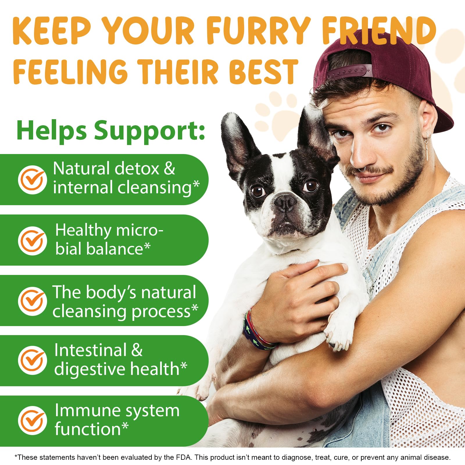 Akeeronn probióticos digestivo para perros: ayuda a la absorción de nutrientes