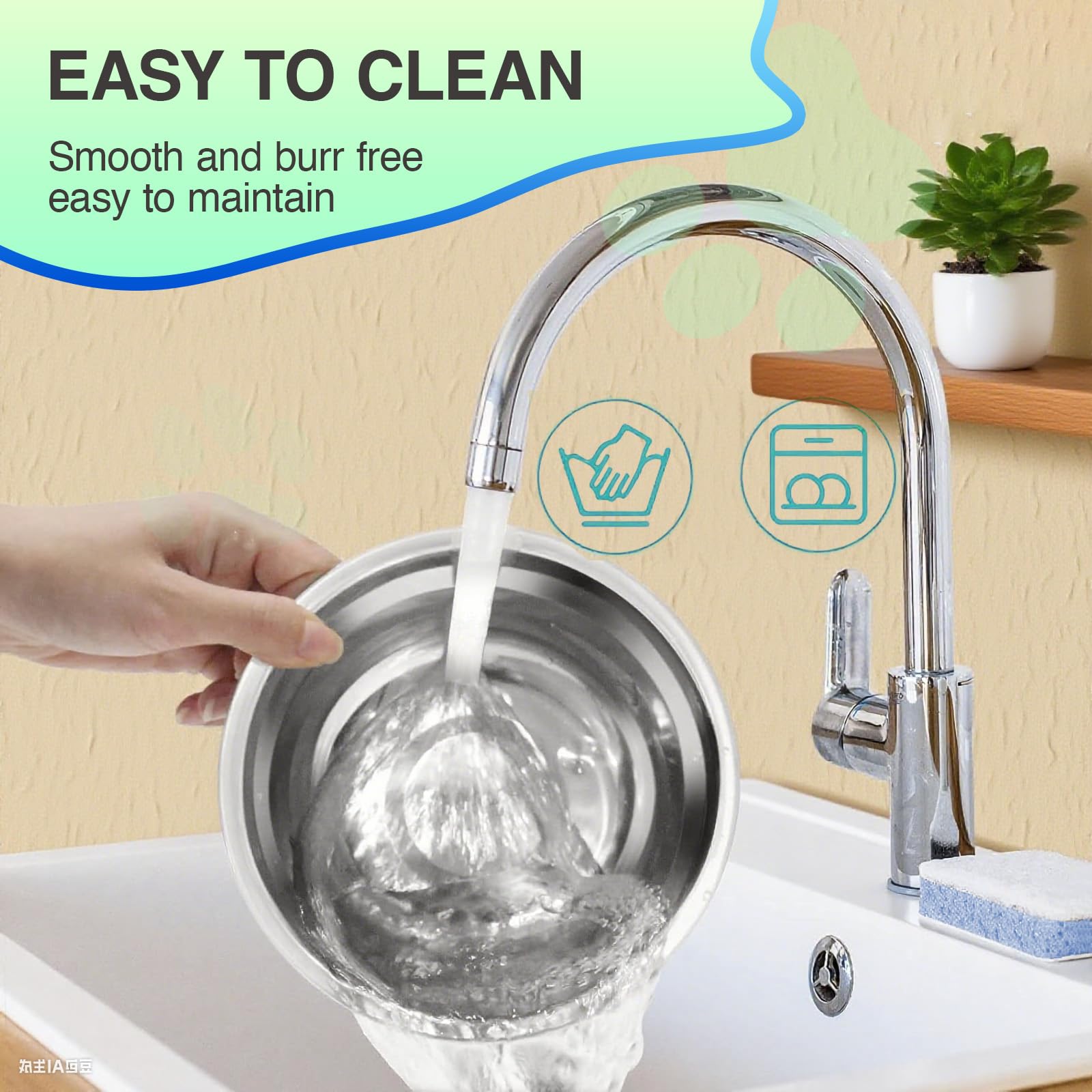 AKEISHE set 2 en 1 para comida y agua