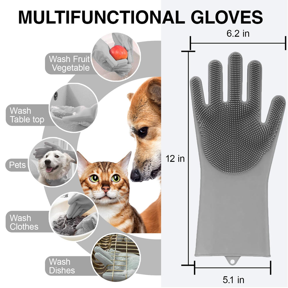 Guantes AKEISHE con funda de almacenamiento para mantenerlos juntos.