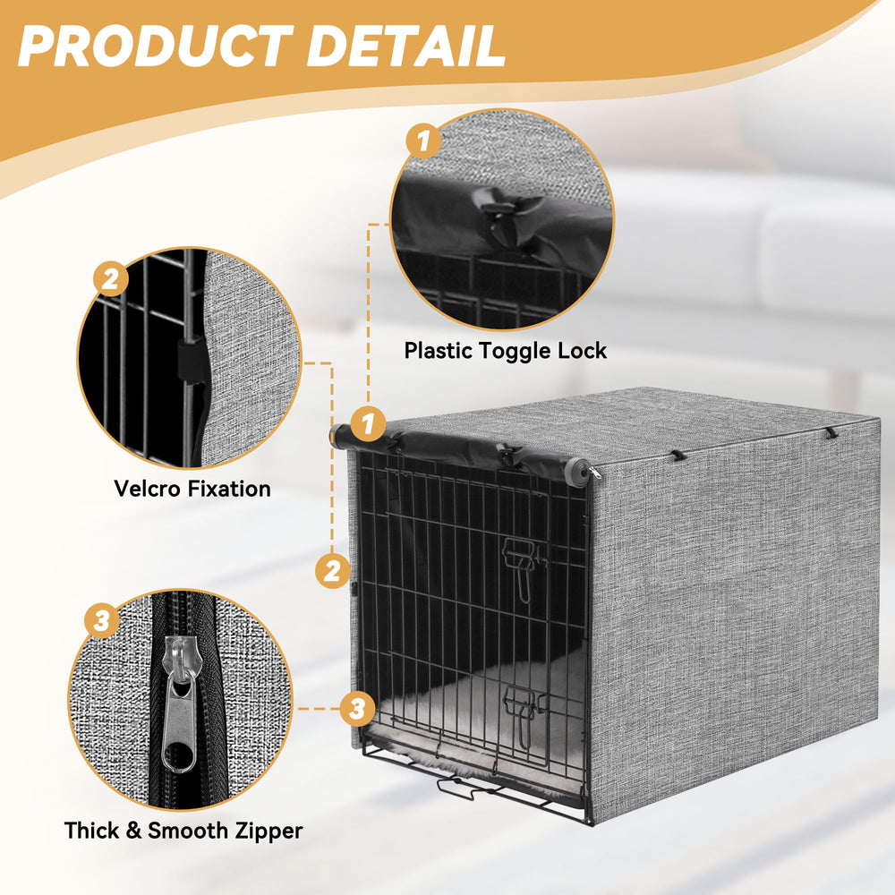 Funda Akinerri con ventilación y enrollable para jaula de perro