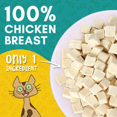 ALBERT & MIA Feastfuls: recompensa para gatos, ideal para entrenamiento con clicker.