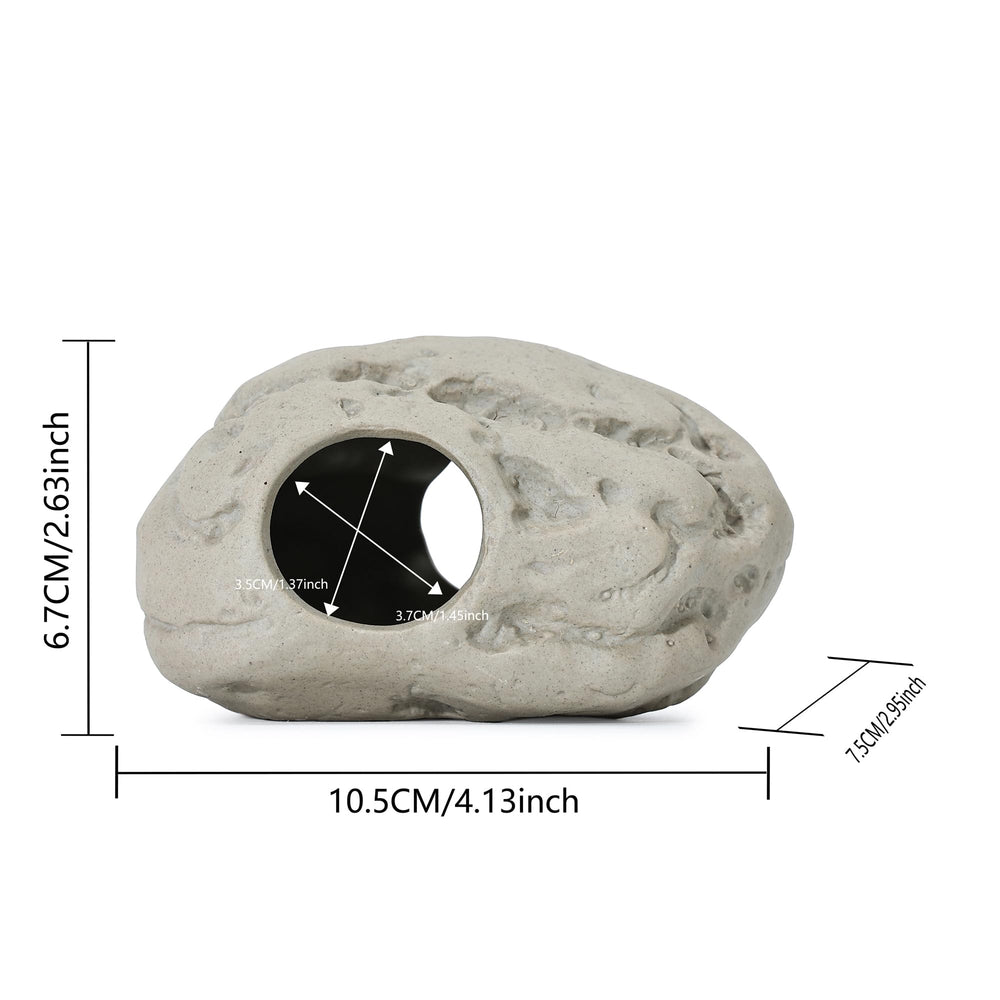 ALEGI cerámica duradera para acuario; material seguro para peces y invertebrados.