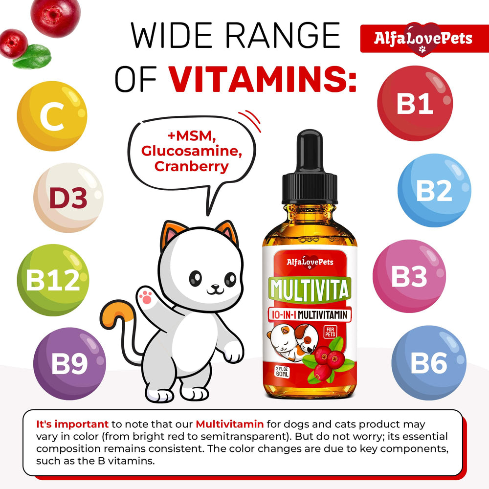 Etiqueta con sabor arándano de Alfa Love Pets para perros y gatos