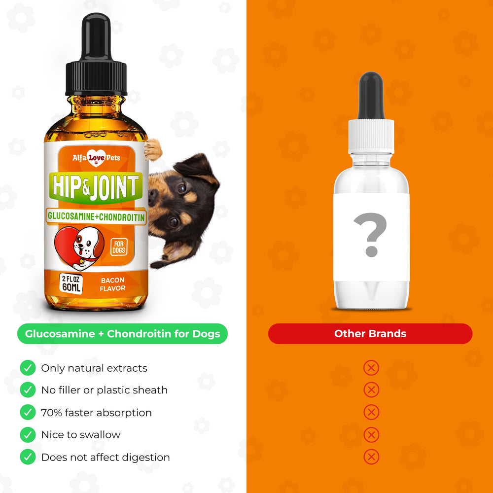 Alfa Love Pets ingredientes naturales: glucosamina y taurina para bienestar muscular