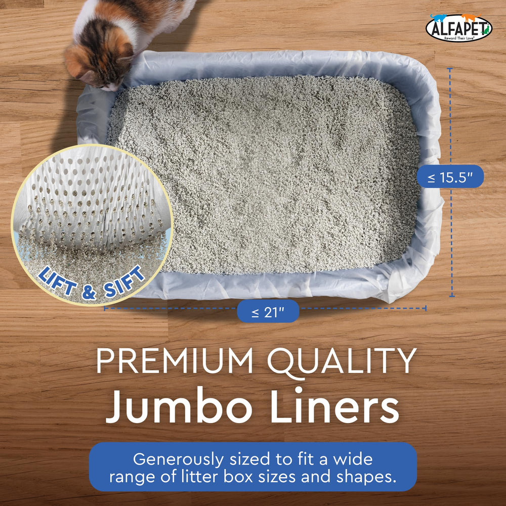 Liner resistente a arañazos para gatos activos que patean la arena