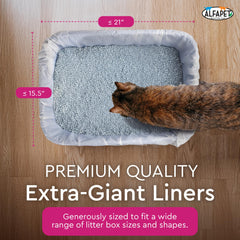 Alfapet Liner con tecnología Sta-Put para ajuste seguro